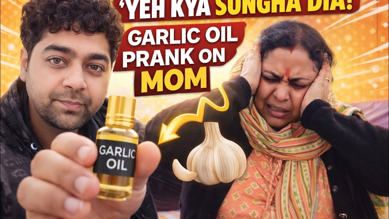 Garlic Oil Prank On My Mom 🤣