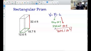 Review   Volume of Prisms and Cylinders