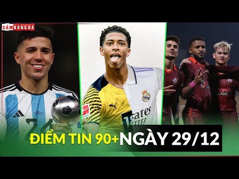 Video ĐIỂM TIN TỐI 29/12 | ENZO HƠN 100 TRIỆU BẢNG; REAL MUA... - youtube
