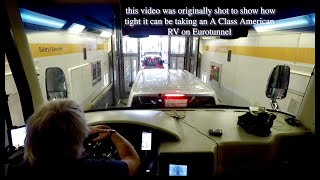 RV in the UK  Eurotunnel and another vehicle encounter August 2019