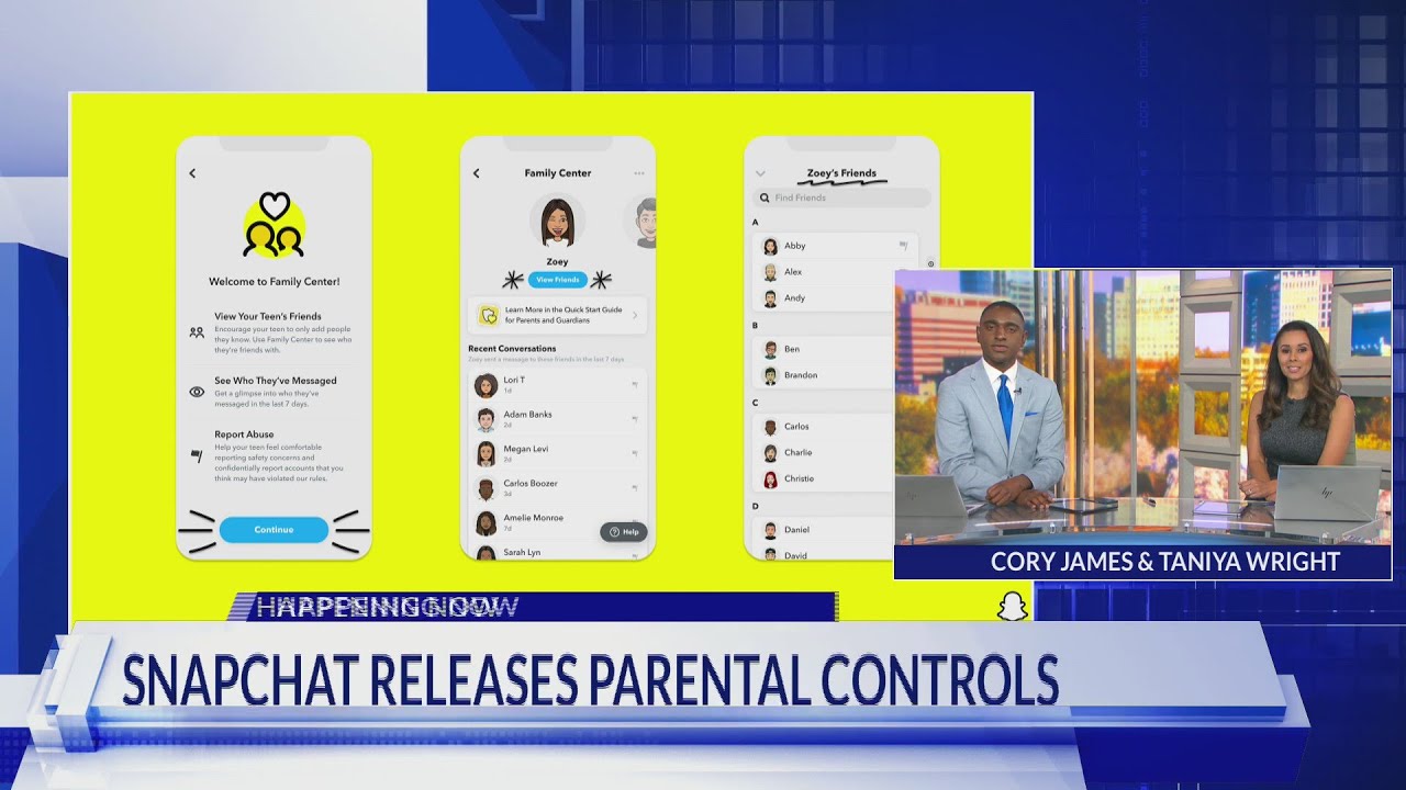 Snapchat rolls out parental controls YouTube