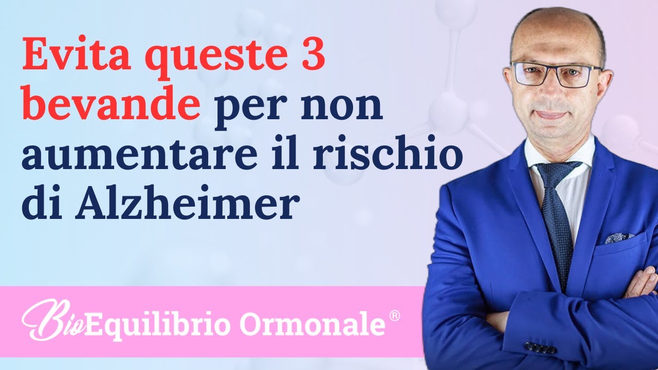 Evita queste 3 bevande per non aumentare il rischio di Alzheimer