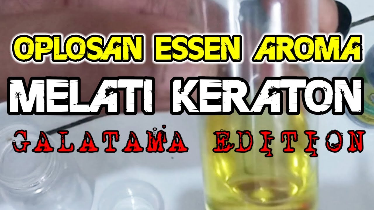 CARA MEMBUAT OPLOSAN ESSEN MELATI | REALL BONGKAR TAKARAN
