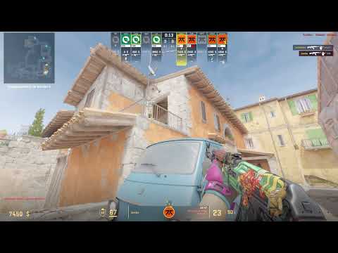 INS POV against fnatic on Inferno