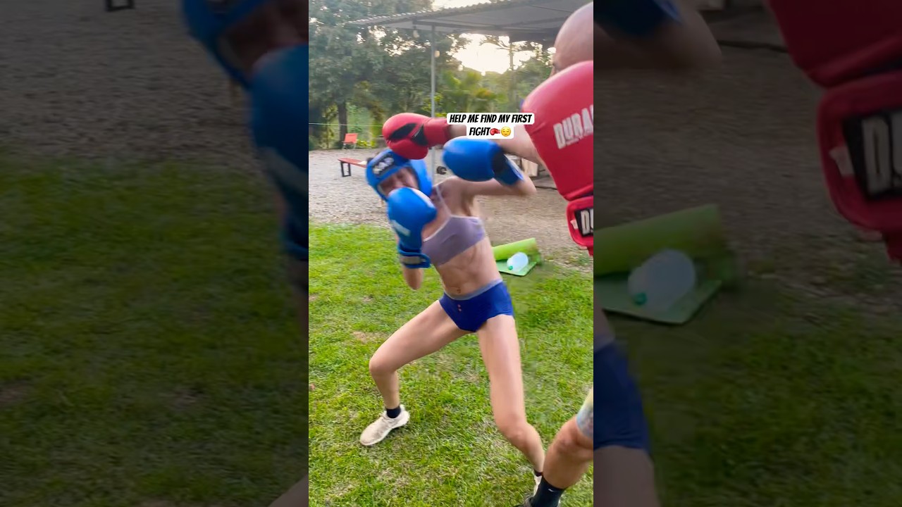 Day 21 learning how to box at home until I get my first match 👑 