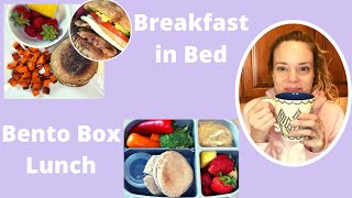 What I Eat/Confused Curls/Breakfast in Bed/Bento Box Lunch