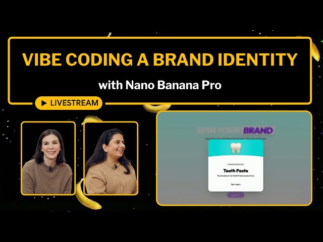 Vibe Coding a Brand Identity with Nano Banana Pro
