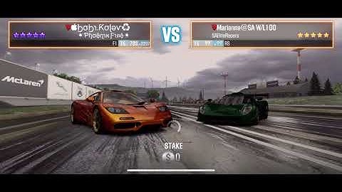 Mclaren f1 shifts for 8.2 lobby csr2