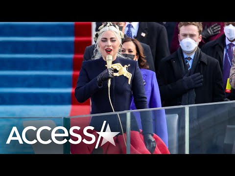 Lady Gaga's Inauguration Dress Had A Secret Meaning - YouTube Lady Gaga's Inauguration Dress Had A Secret Meaning - YouTube