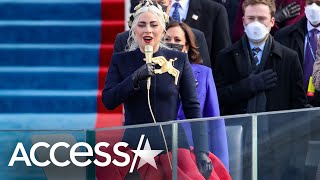 Lady Gagas Inauguration Dress Had A Secret Meaning Lady Gagas Inauguration Dress Had A Secret Meaning