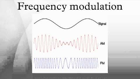 Frequency modulation