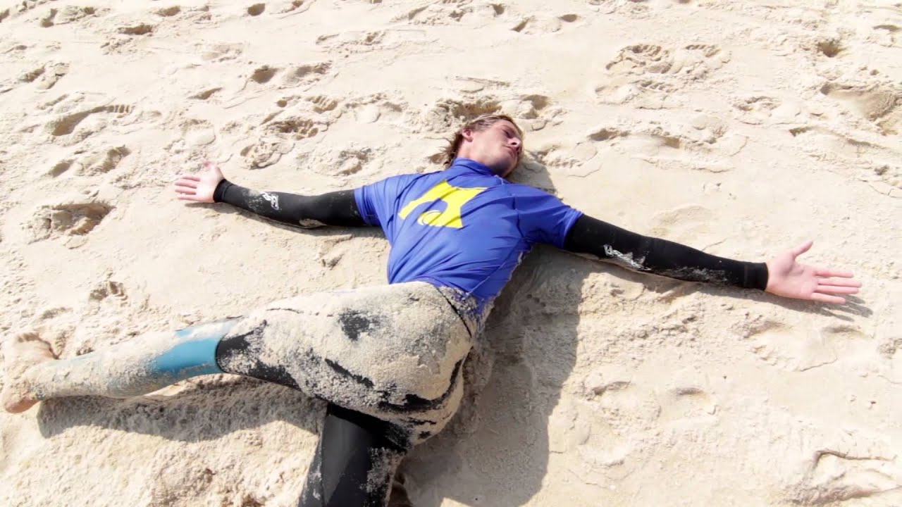 Star Surf Schools - Learn to surf basics - #2 Warm up Stretches - Shoulder, Back & Neck