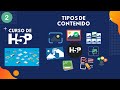 Curso H5P para Profesores 2021 - #2 Tipos de Contenido