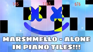 MARSHMELLO - ALONE IN PIANO TILES!!! screenshot 2