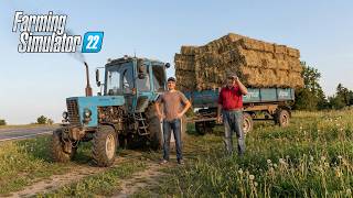 FS22 - How to autoload grass bales | MTZ-82 Master Tractor mod | Sayginlar Bales