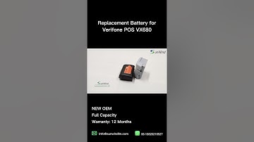 POS Terminal battery verifone VX680