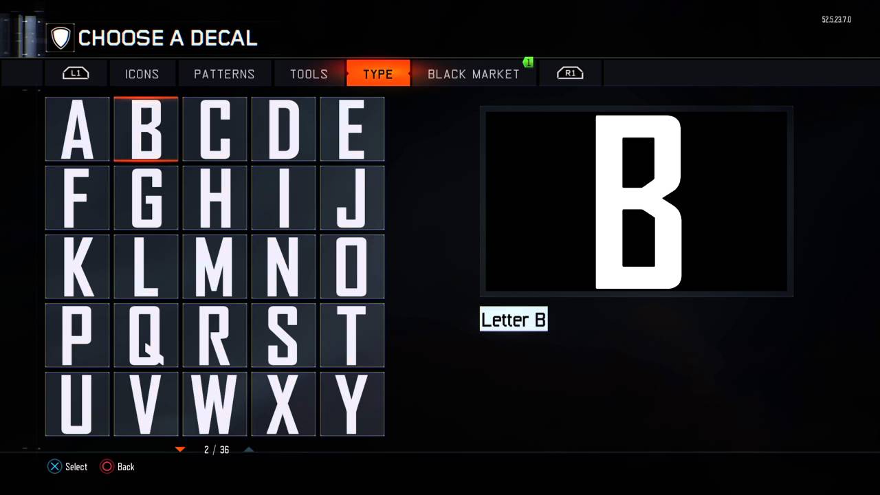 simple letter emblem bo3 youtube letter emblems