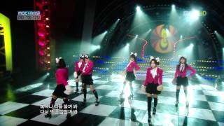 091226 T ara TTL MBC 音乐中心