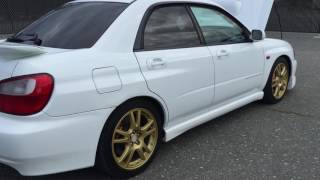 2001 Subaru STI Impreza WRX, turbocharged Right Hand Drive JDM 300HP 6 speed manual