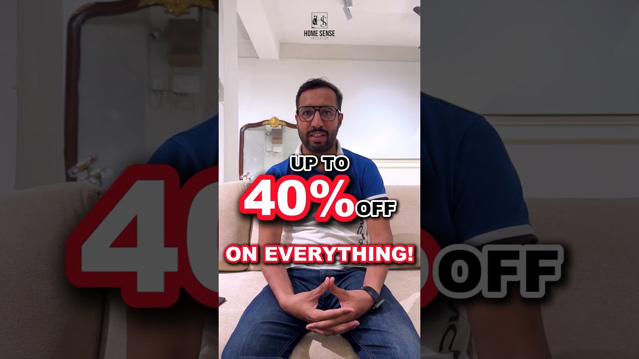 Home Sense Interiors Sale 2025 | Up to 40% OFF Luxury Furniture & Home Décor in Islamabad