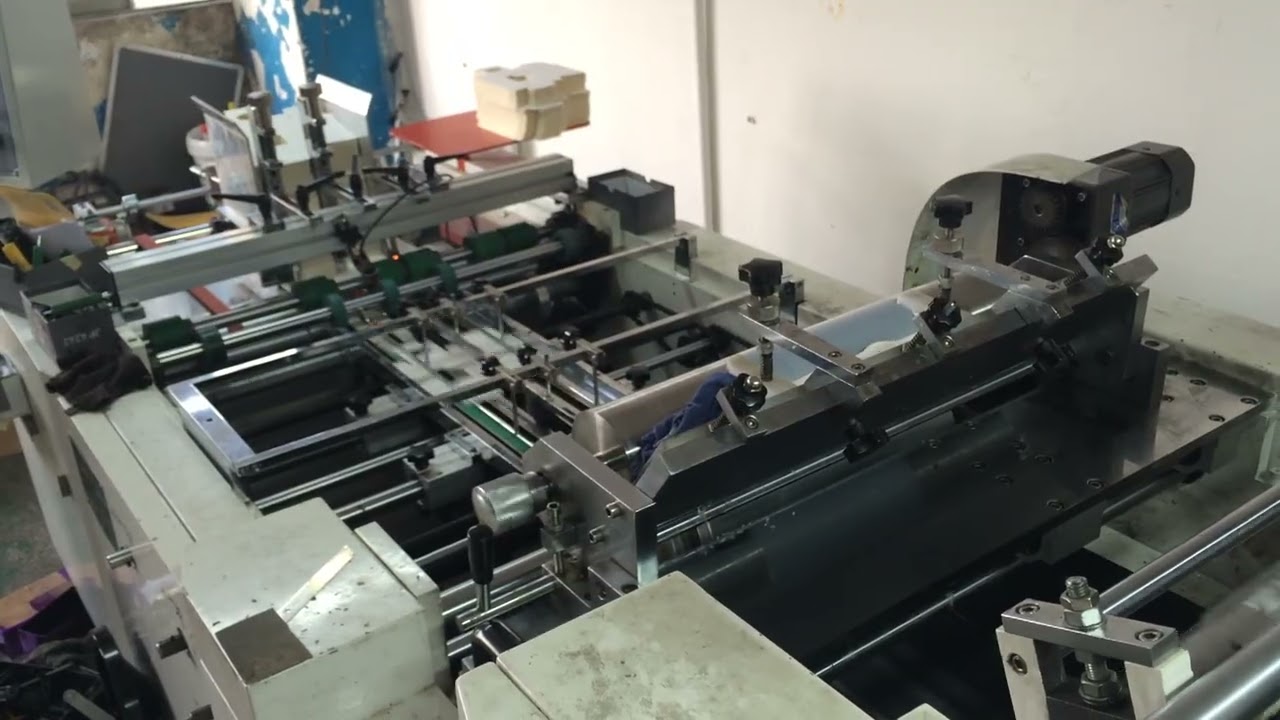 Full-Automatic High Precision Window Patching Machine with Creasing Line
