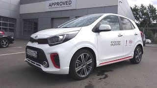 2017 Kia Picanto 1.2 AT GT Line Городская Зажигалка. Обзор. видео Kia Picanto Хэтчбек