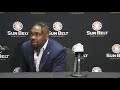 2019 Sun Belt Football Media Day: Kindle Vildor, Georgia Southern