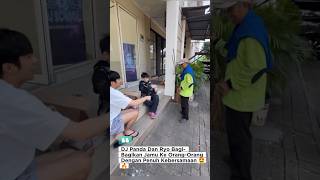 DJ Panda Dan Ryo Bagi-Bagikan Jamu Ke Orang-Orang 🤩#djpanda #pandagank #viralvideo
