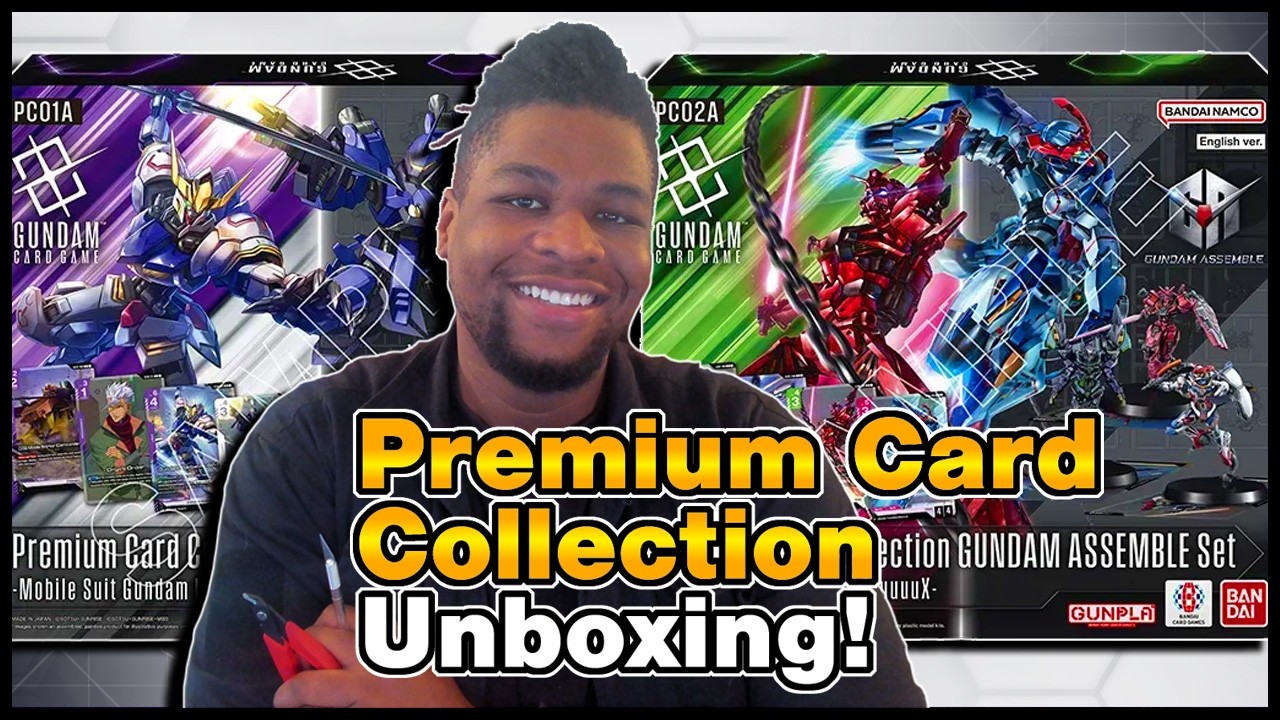 The Alts Are SICK!!! Gundam Assemble Premium Card Collection Unboxing! Gundam Card Game!