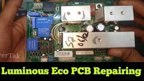 Luminous Josh 800 Inverter Problem Returning current Main 220 wire Repairing (PowerTak)