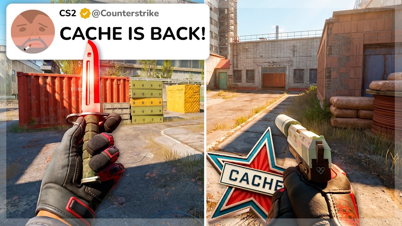 Valve Just Released the CACHE REMAKE in CS2! - YouTube