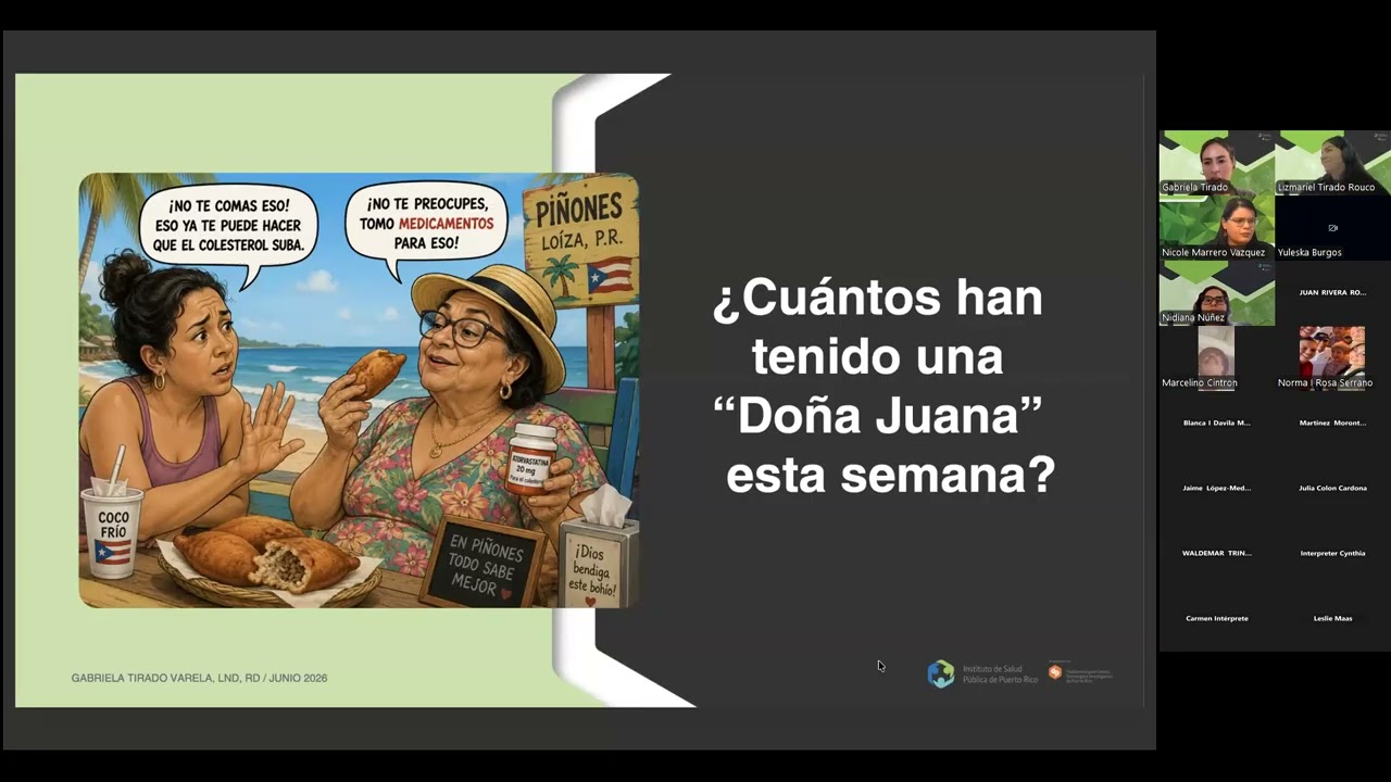 Webinar 12: Intervención Nutricional en Atención Primaria I: Identificación Riesgo y Contexto