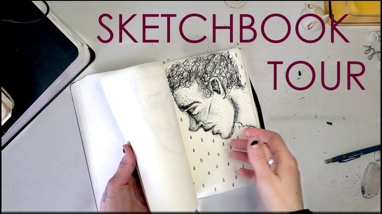 How I Developed My Art Style | SKETCHBOOK TOUR - YouTube