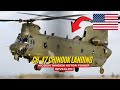 CH-47 Chinook Landing | Hidden Tandem Rotor Power Revealed
