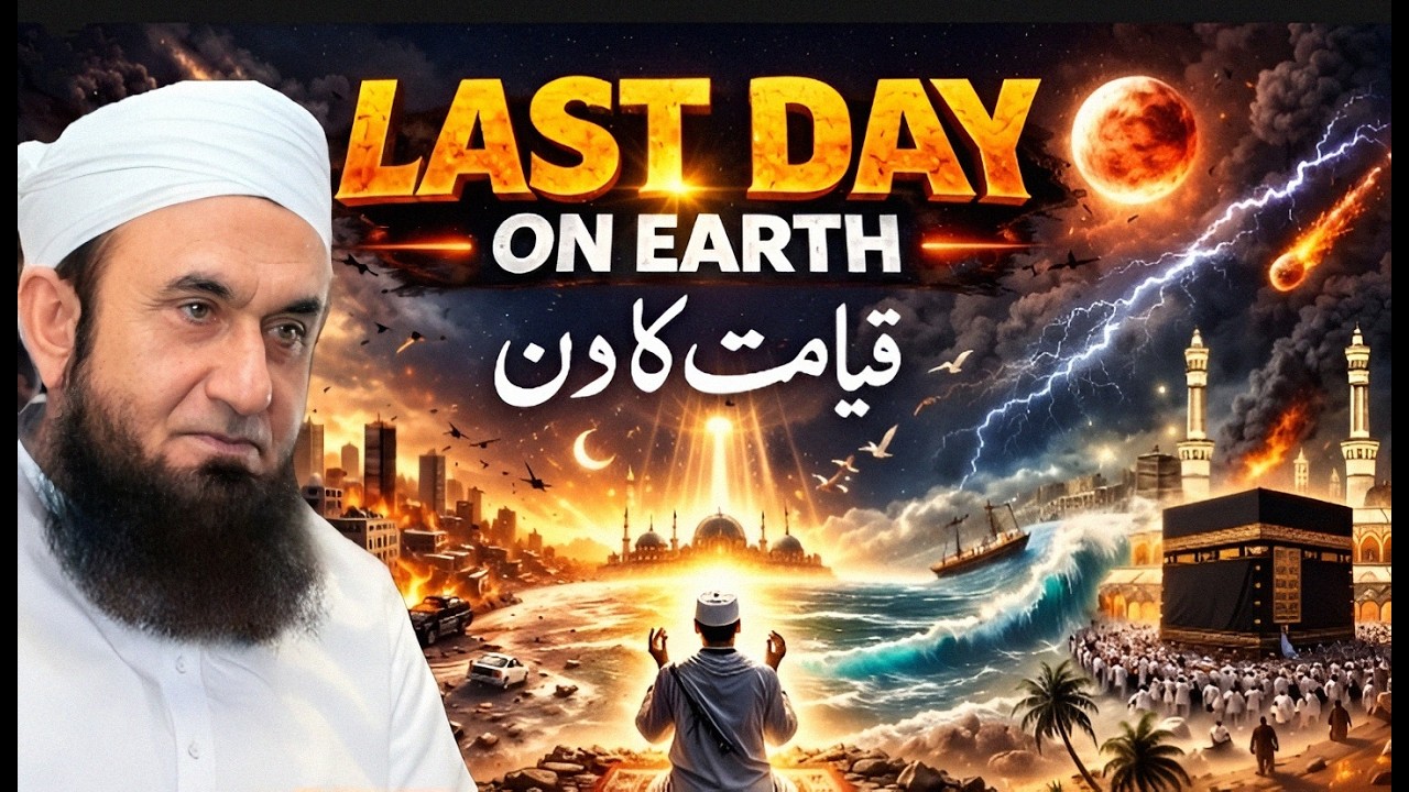Zameen Par Akhri Din | Last day on earth | धरती पर आखिरी दिन  | Moulana Tariq Jameel