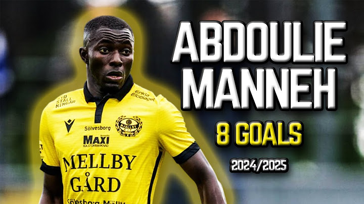 Abdoulie Manneh - All 8 Goals for Mjällby AIF - 2024/2025 | Welcome To FENERBAHÇE🟡🔵