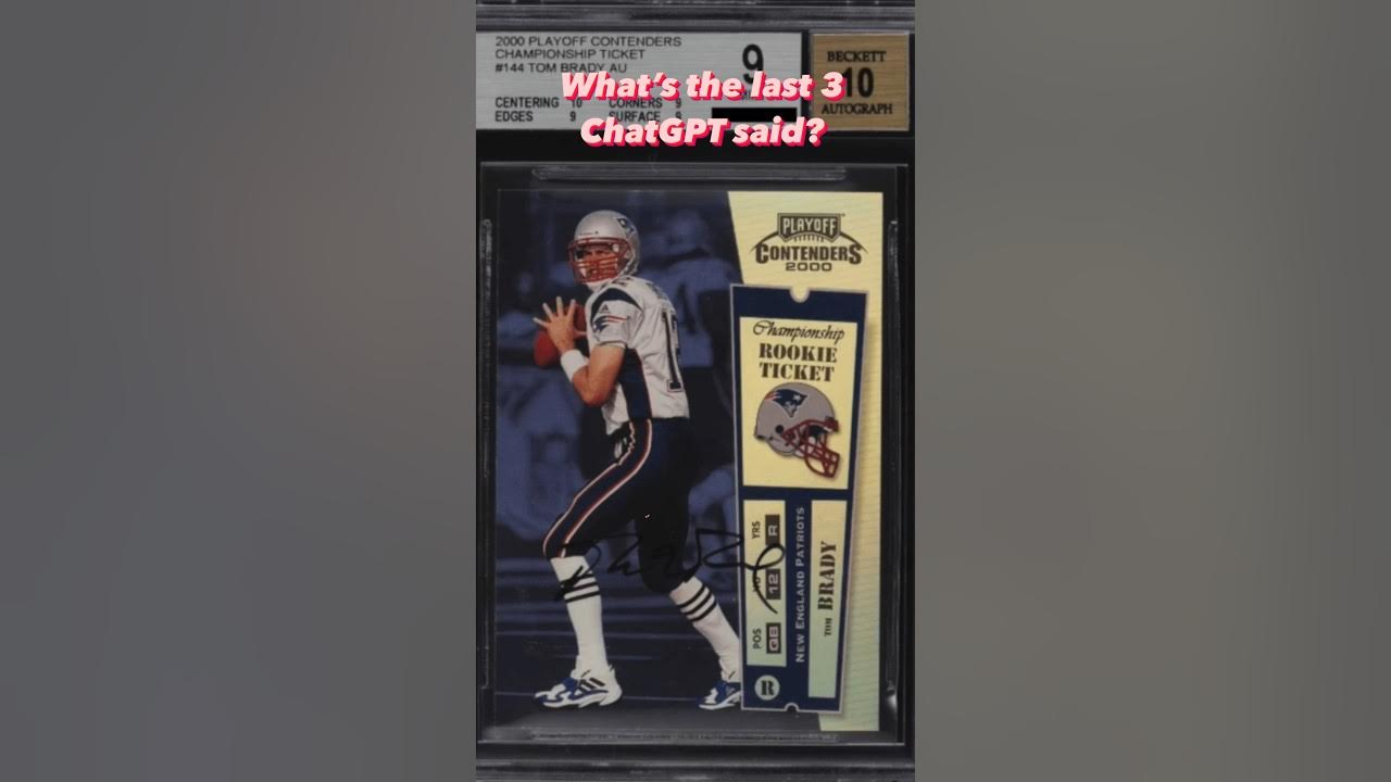 ChatGPT said these were the top 10 most iconic sports cards! 🤔 