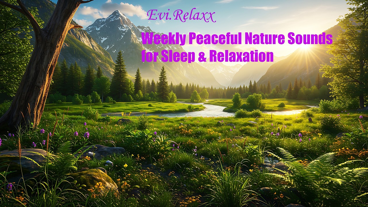 Weekly Peaceful Nature Sounds for Sleep & Relaxation---- Ambient Meditation / Subscribe for More