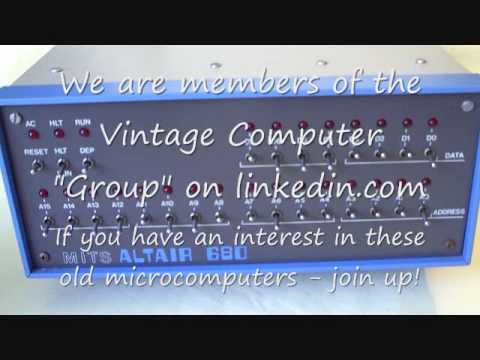 MITTS Atair 680 Microcomputer-LC...  Historical Collection-Floyd VA.wmv