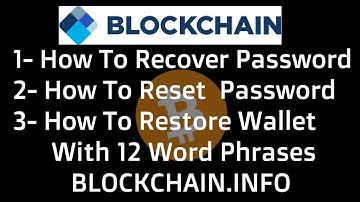 How to recover password on blockchain info | Reset Password Of Blockchain