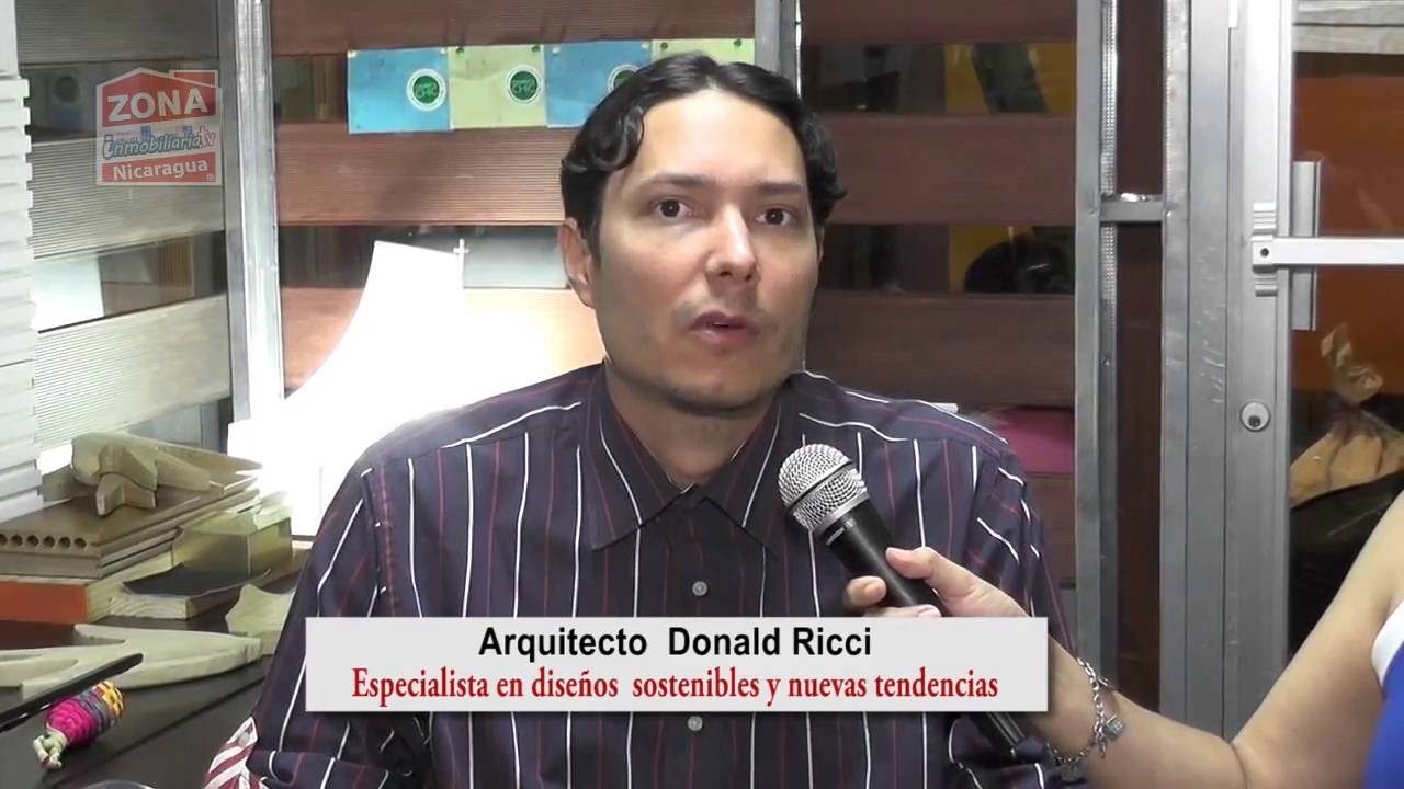 Arquitecto Donald Ricci (presenta proyectos) - YouTube