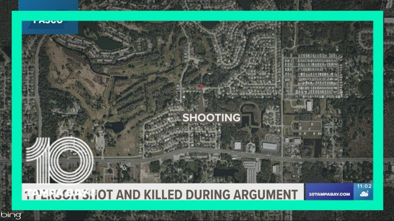 Argument leads to deadly shooting in New Port Richey shooting, sheriff