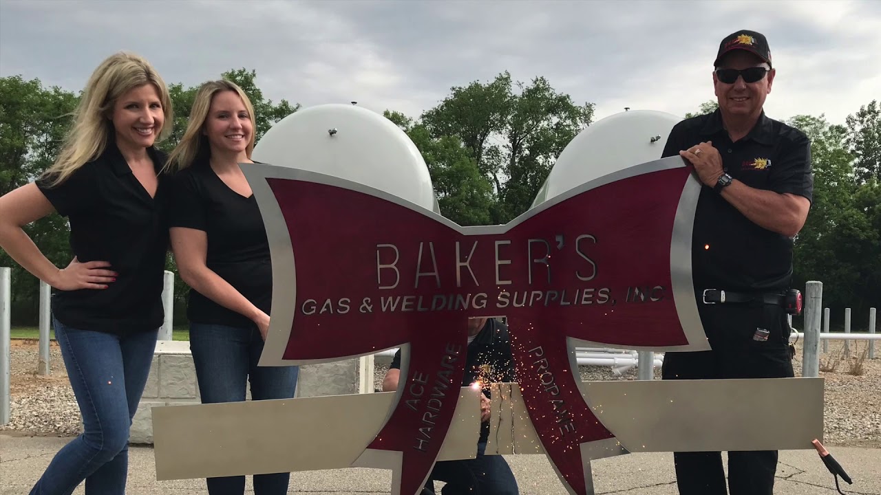 Baker's Gas Ribbon CUTTING with Hypertherm Powermax45 XP YouTube