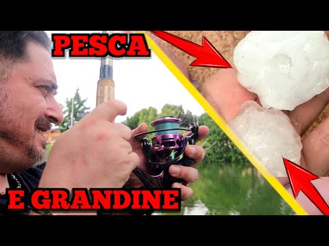 CAUGHT IN A MILAN HAILSTORM WHILE FISHING AND IT HIT US FULL FORCE!