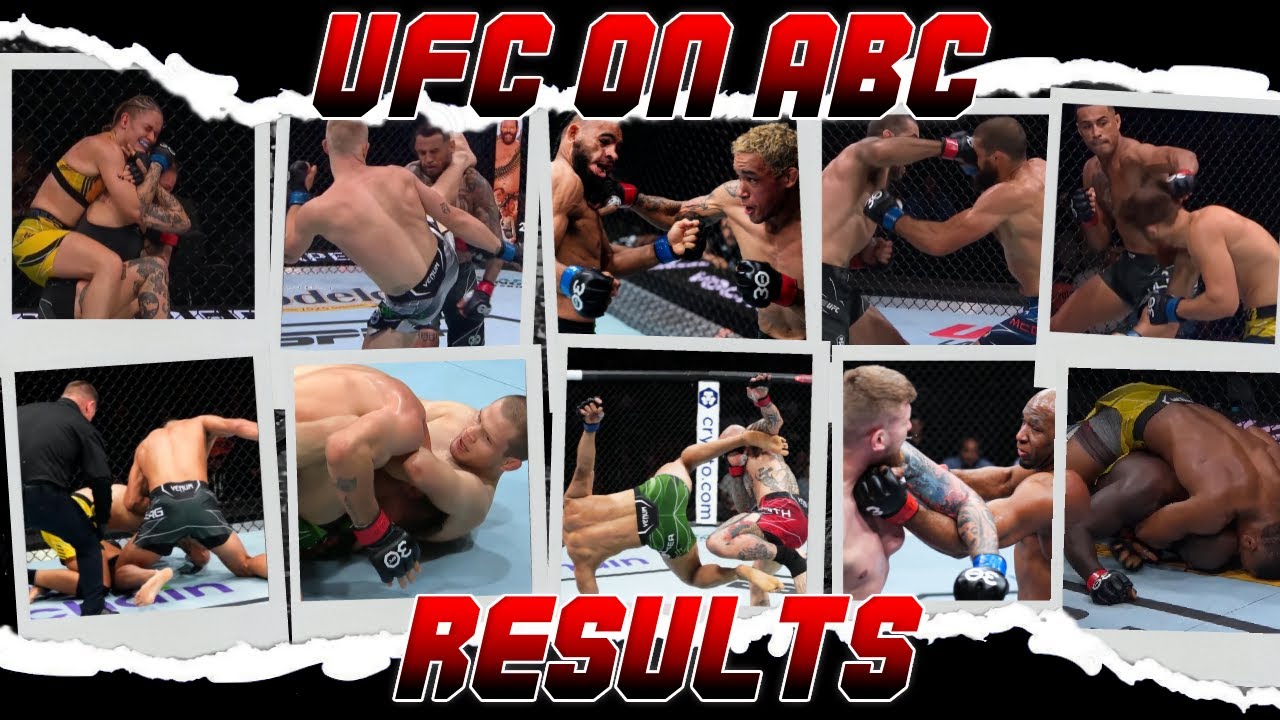 UFC on ABC: Rozenstruik vs. Almeida Results