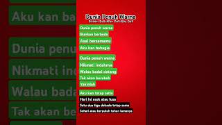 Lirik Lagu Dunia Penuh Warna Reff 1 duniapenuhwarna magic5season3  