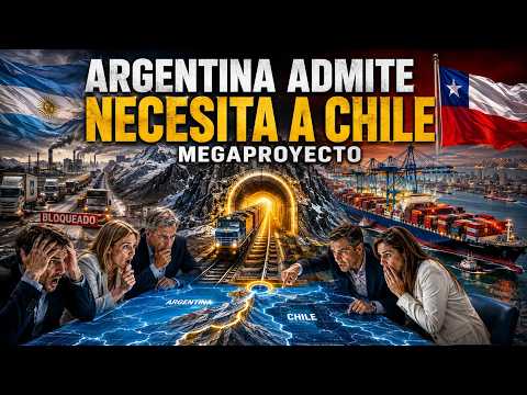 ARGENTINA ADMITE QUE NECESITA A CHILE: EL MEGAPROYECTO QUE SACUDE SUDAMÉRICA 🇨🇱🇦🇷
