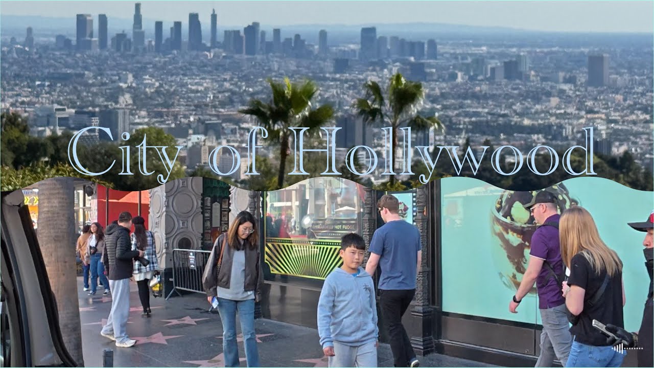 🇺🇸  City of HOLLYWOOD (A guided Tour) | DOLBY THEATRE |  Los Angeles | USA