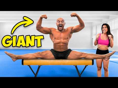 Giant Tries Women's Gymnastics!