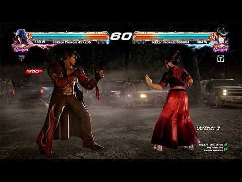 Jin vs Kazumi Crazy Mind Games | Tekken 7